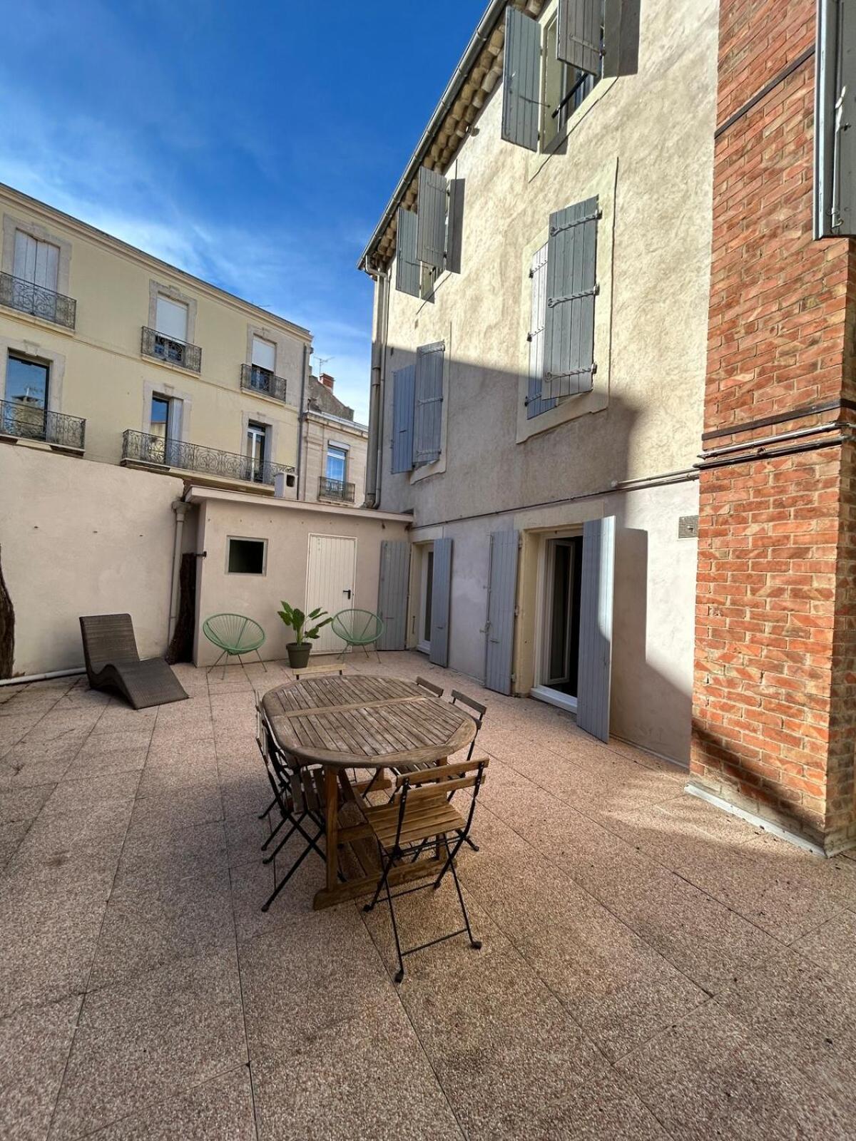 Grand Appartement De 100M2 -Allee Paul Riquet Beziers - 4Chambres - Wifi- Tv Connectee Buitenkant foto